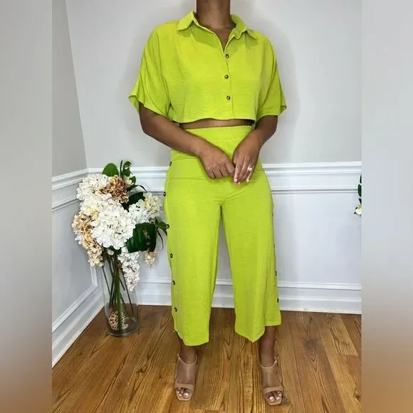 NWT lightweight pants coord set - Picture 4 of 8